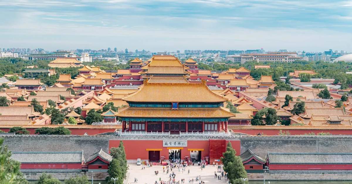 Beijing Forbidden City Ticket + Jingshan Park + Manual Guide Half Day Tour Klook United States
